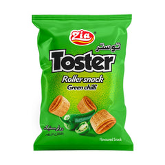 Zia Toster Snacks Roller Green Chilli 50 RS