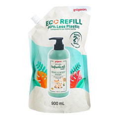Pigeon Natural Botanical Baby Head & Body Wash, 900ml