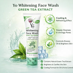 YC Whitening Face Wash with Green Tea Extract 100ml