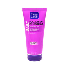 CLEAN & CLEAR DUAL ACTION MOISTURISER OIL FREE 100 ML