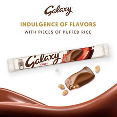Galaxy Milk Chocolate with Crispy Bar 16g