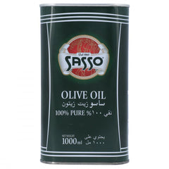 SASSO OLIVE OIL TIN 1 LTR