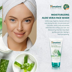 Himalaya Herbals Moisturizing Aloe Vera Face Wash