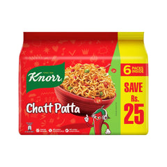KNORR NOODLES CHATPATTA PROMO PACK 1X6 270 GM