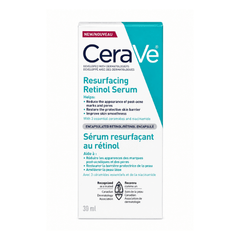 CeraVe Resurfacing Retinol Serum 30ml – Face Serum for Skin Texture & Post-Acne Marks