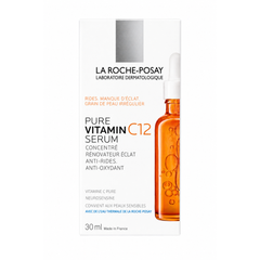 La Roche-Posay Pure Vitamin C12 Face Serum – Brightening & Anti-Aging Serum 30ml