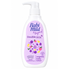 Babi Mild & Beyond Double Milk Organic Baby Lotion – Gentle Moisturizing Care 400ml