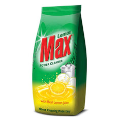LEMON MAX DISHWASH POWDER POLY BAG 790 GM