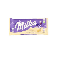 Milka White Chocolate Bar 90g