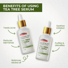 Saeed Ghani Tea Tree & Neem Anti-Acne and Pimple Clear Super Serum 30 ML