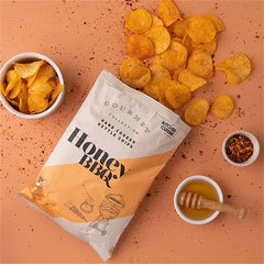 Honey BBQ Kettle Chips – Crispy & Smoky Potato Chips 100 RS