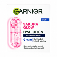 Garnier Sakura Glow Hyaluron Sleeping Mask Night Cream 50ml
