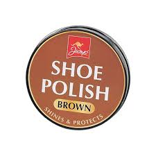 Shoe Polish Tin - Brown