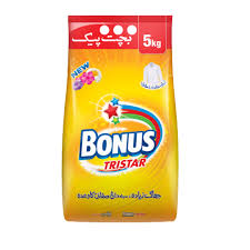 BONUS TRI STAR WASHING POWDER 5KG