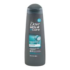 Dove Men +Care Blue Eucalyptus + Birch 2in1 Shampoo + Conditioner, For Stronger Hair, 355ml