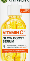 GARNIER VITAMIN C GLOW BOOST SERUM 30ML