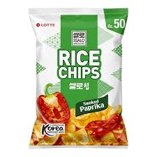Lotte Chips Rice Smoked Paprika 50 RS