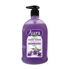 Buy Aura Hand Wash French Lavender Purple 500 ml