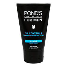 Pond's Men Oil Control & Comedo Removal Face Wash, For Oily Skin, 100g