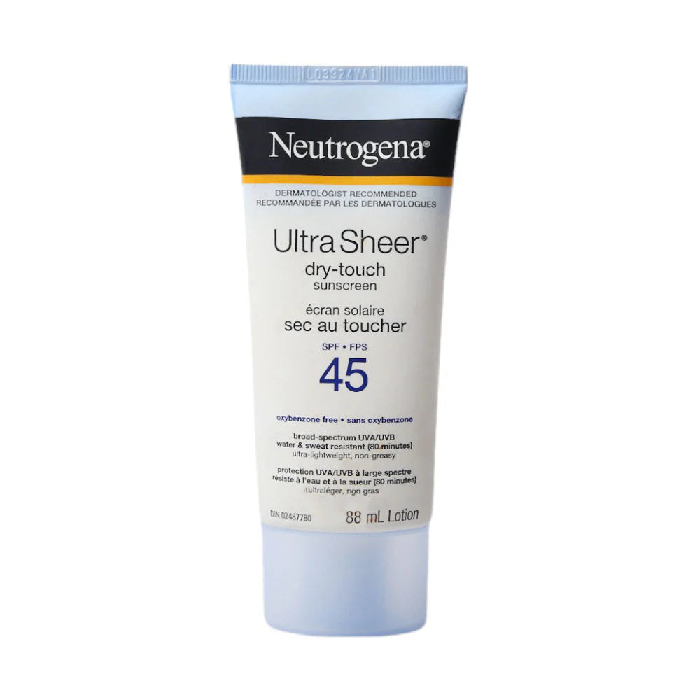 NEUTROGENA ULTRA SHEER SPF 45 SUNSCREEN 88ML