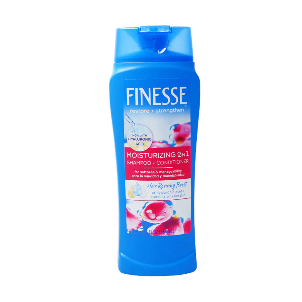 FINESSE SHAMPOO MOITURIZING 2 IN 1 384 ML