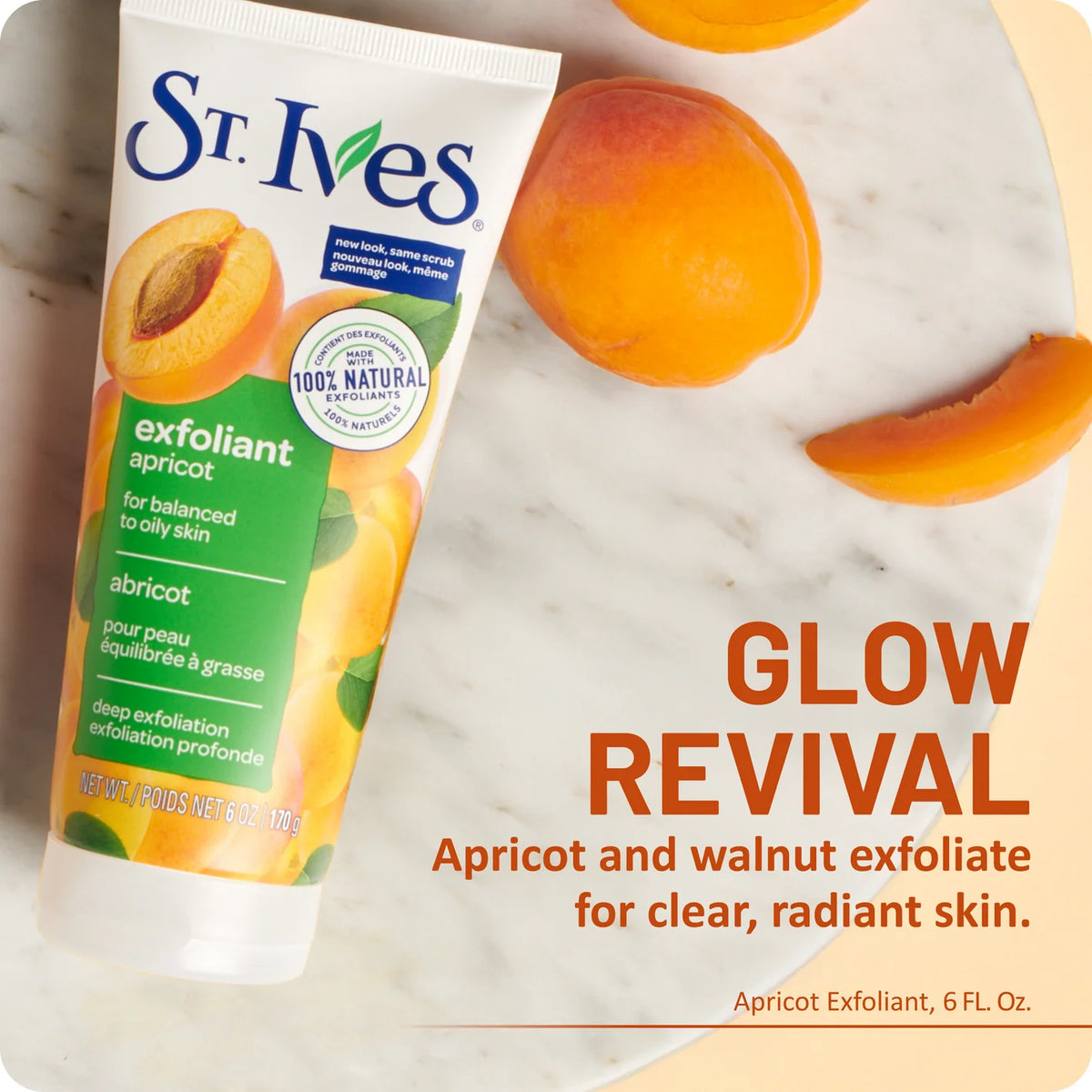 St.Ives - Scrub  Apricot Invigorating Fresh Skin 170g