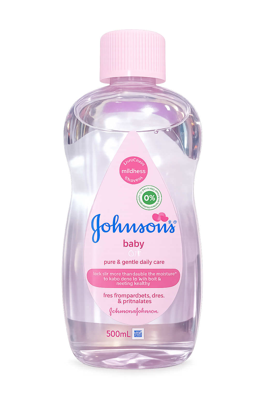 Johnson's Baby Oil 500ml - Gentle & Moisturizing