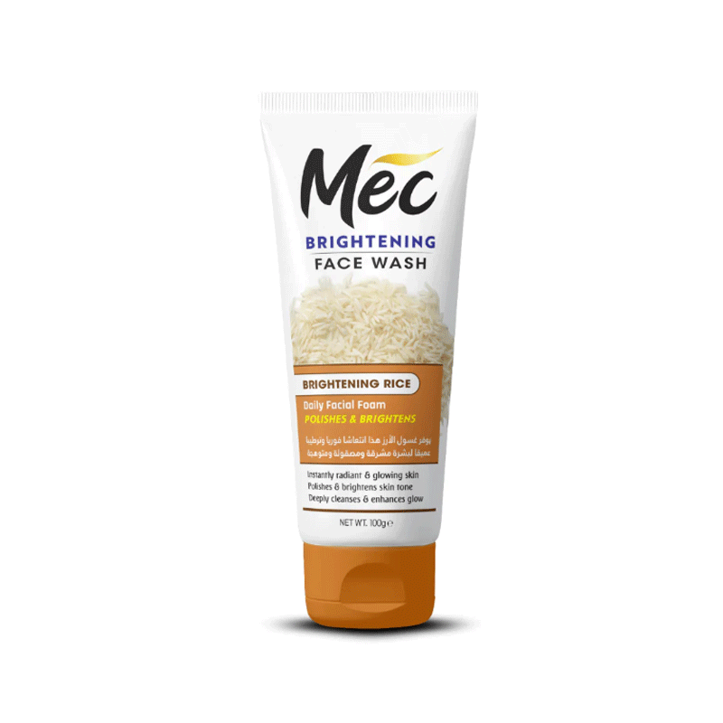MEC FACE WASH BRIGHTENING RICE 100GM