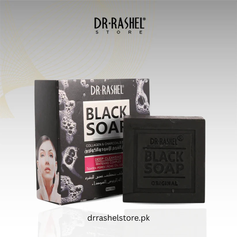 CHARCOAL BLACK SOAP, 100g