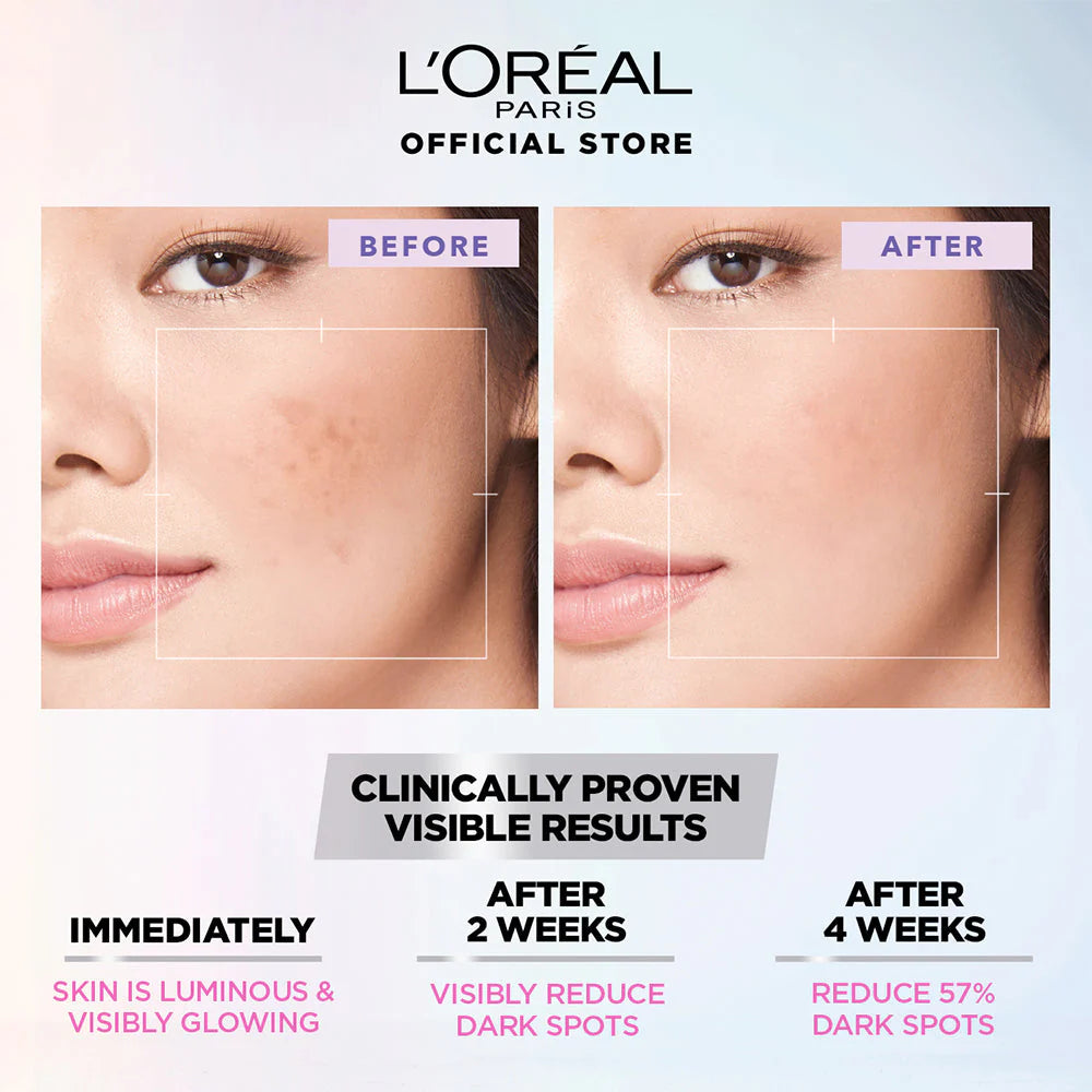 L'Oreal Glowing & Peeling Facial Toner with Glycolic Acid, 128ml