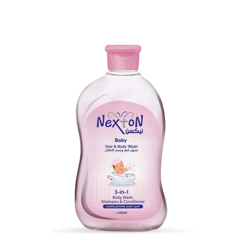Nexton Baby Hair and Body Wash (3-in-1) 125 ml