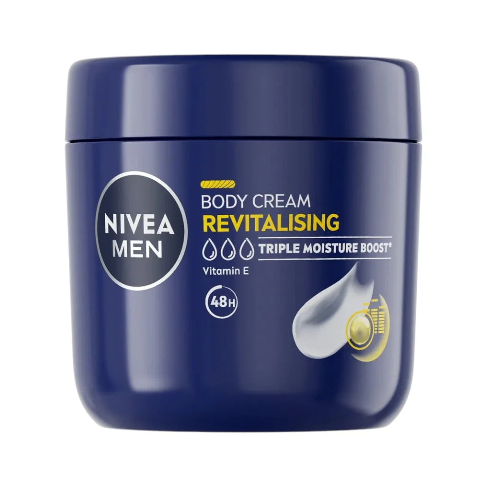 NIVEA MEN BODY CREAM REVITALISING NORMAL SKIN 400 ML