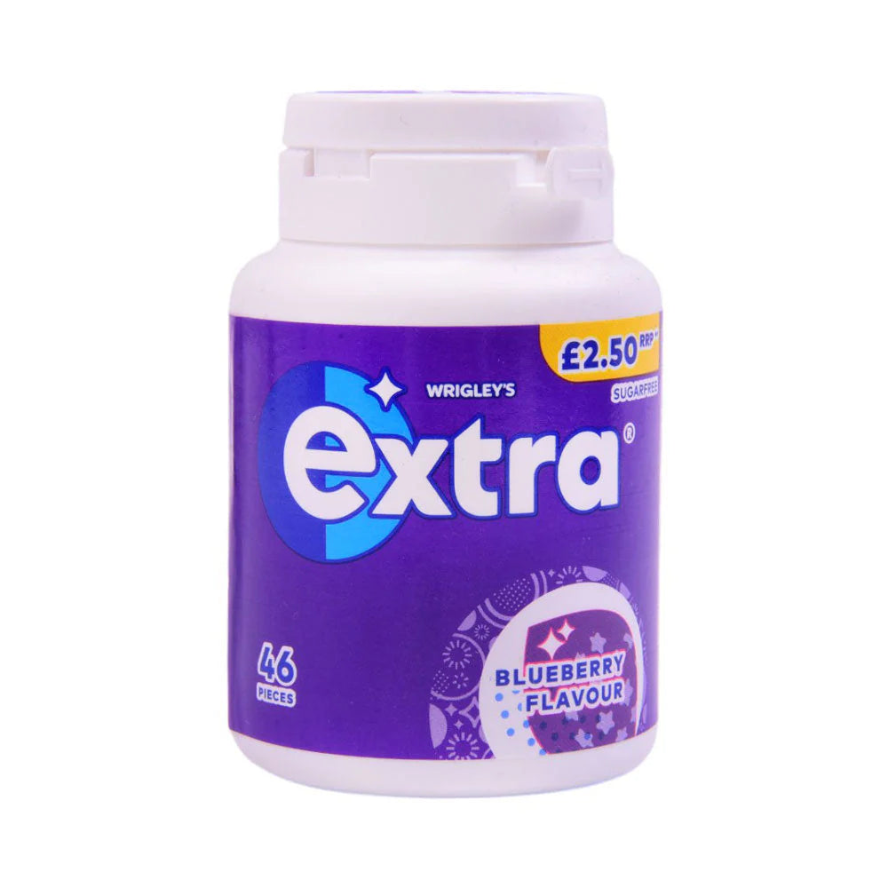 Extra Blueberry Sugar-Free Chewing Gum 64g