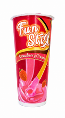 Fun Stix Strawberry Cream Wafer Sticks – Crispy & Creamy Snack 45 g