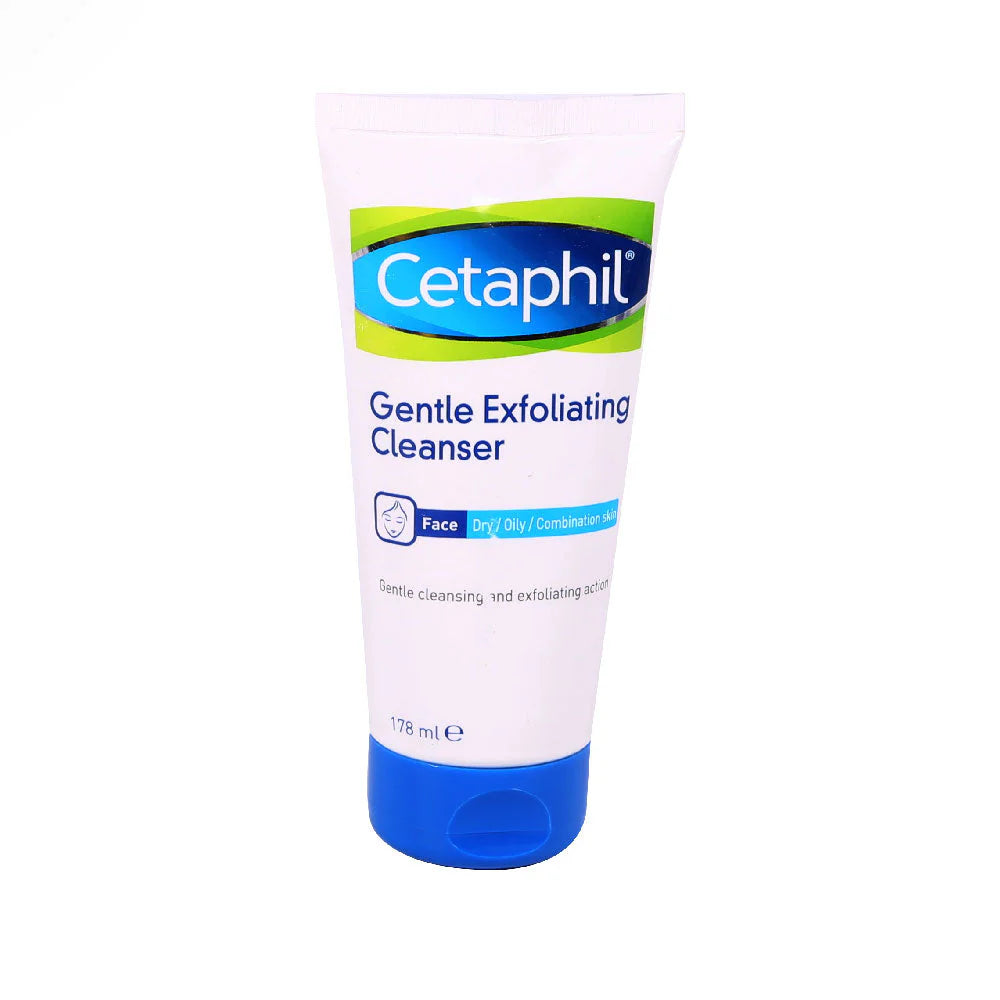 CETAPHIL GENTLE EXFOLIATING CREANSER DRY/OILY SKIN 178ML