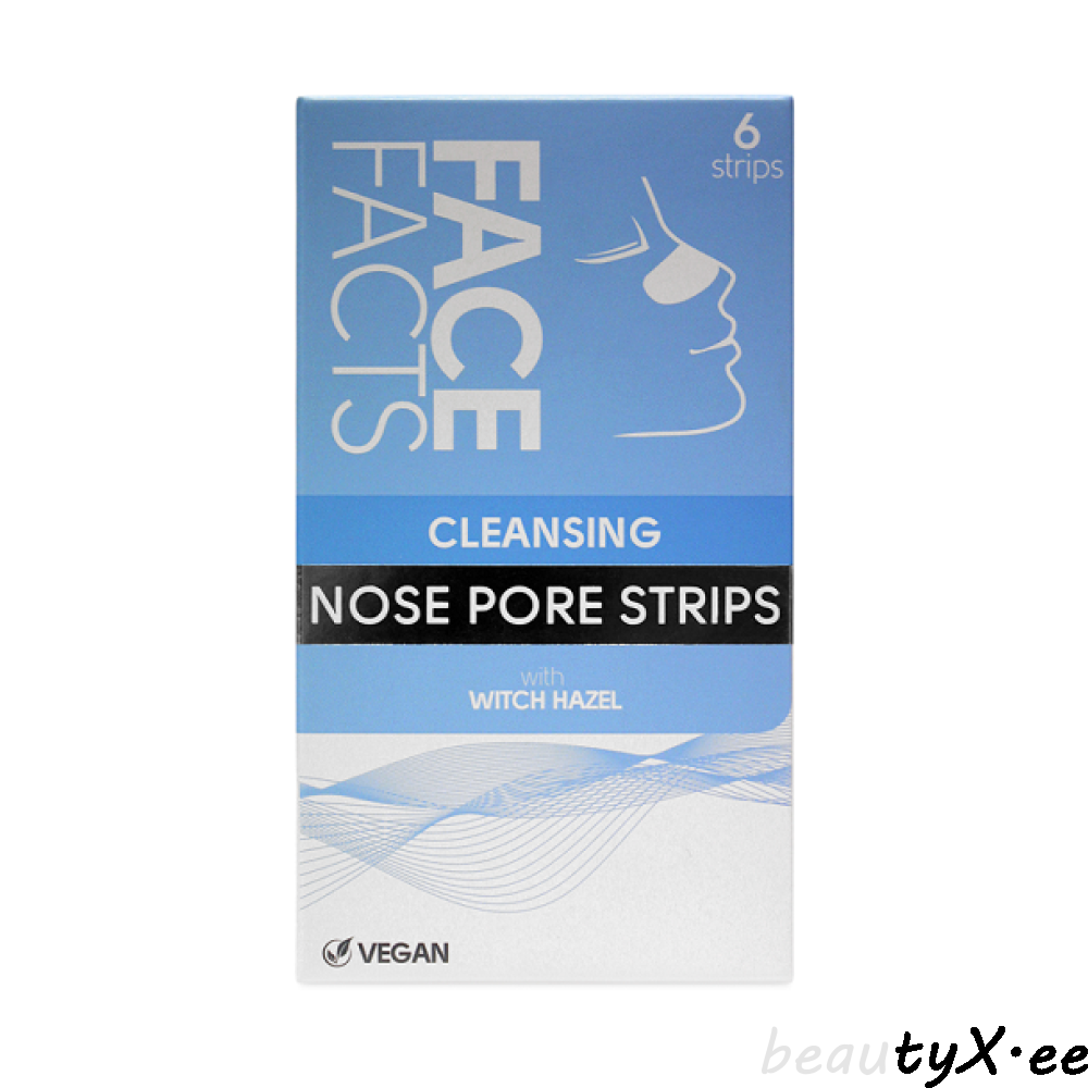 Face Facts Nose pore strips 6 pcs Loading... Face Facts Nose pore strips 6 pcs
