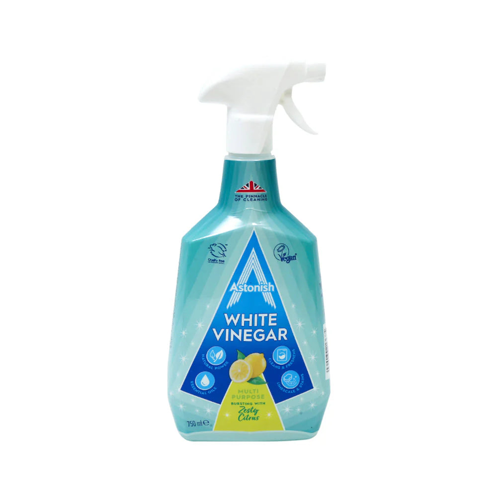 ASTONISH MULTIPURPOSE CLEANER WHITE VINEGAR ZESTY LEMON 750