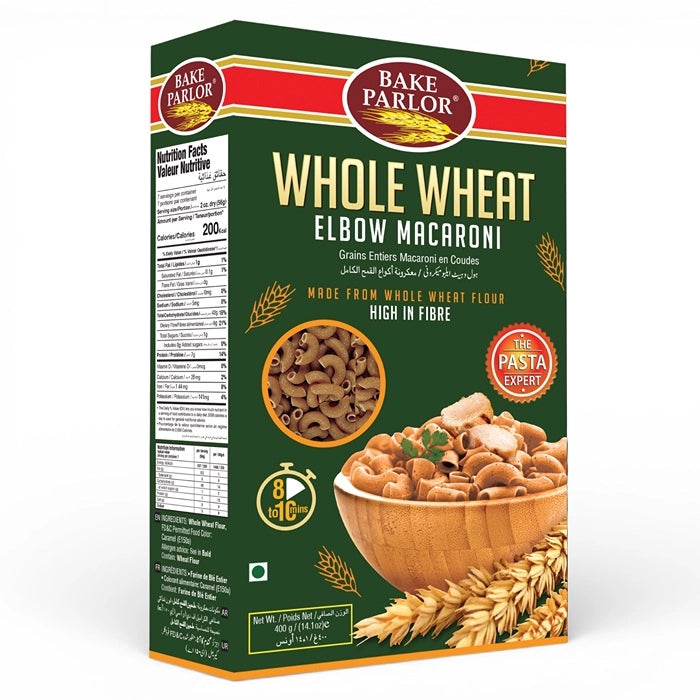 Whole Wheat Elbow Macaroni Box 400g