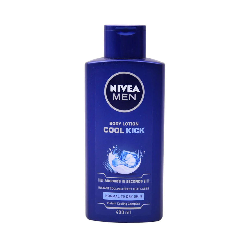 NIVEA MEN BODY LOTION COOL KICK NORMAL TO DRY SKIN 400 ML