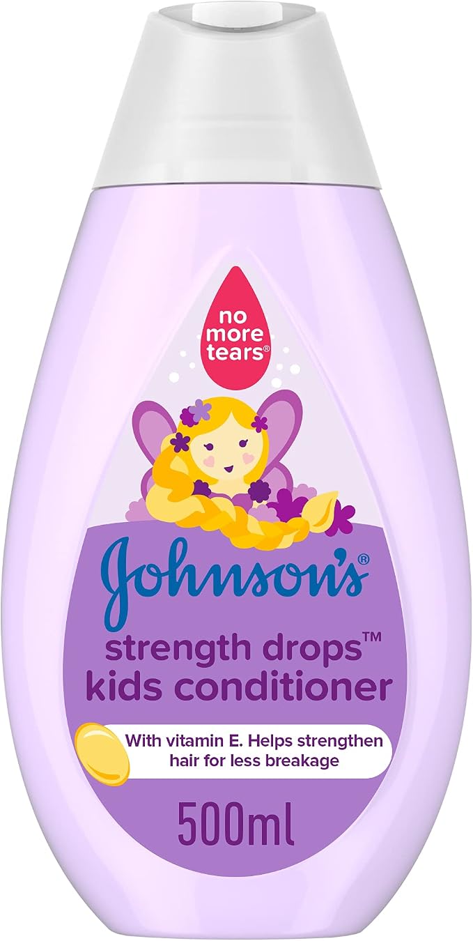 JOHNSON’S Kids Conditioner, Strength Drops , 500ml