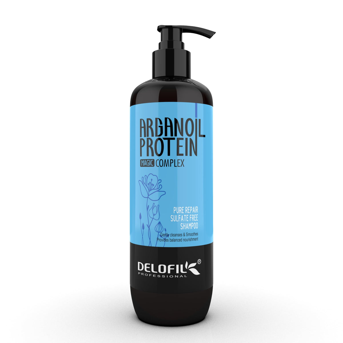 Buy Delofil Professional Argan Oil Protein Hair Shampoo -500ML