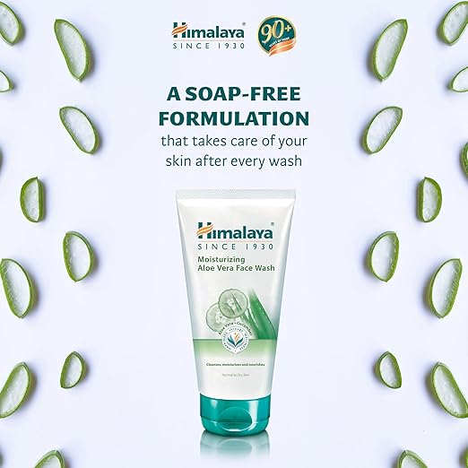 Himalaya Herbals Moisturizing Aloe Vera Face Wash