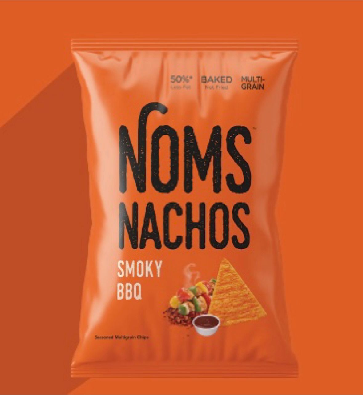 Noms Nachos Smoky BBQ 80