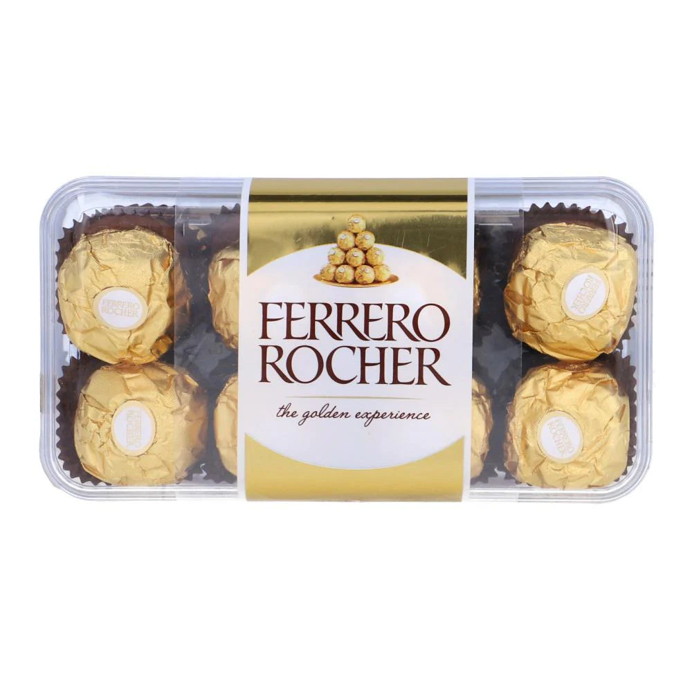 FERRERO ROCHER CHOCOLATE T16 THE GOLDEN EXPERIENCE 200 GM