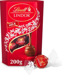 Lindt Milk Lindor Chocolate, 200 Gm