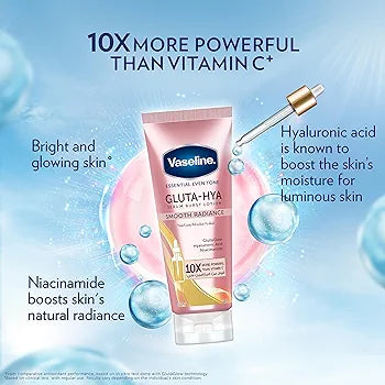 Vaseline Essential Smooth Radiance Gluta-Hya Serum Burst 200ml