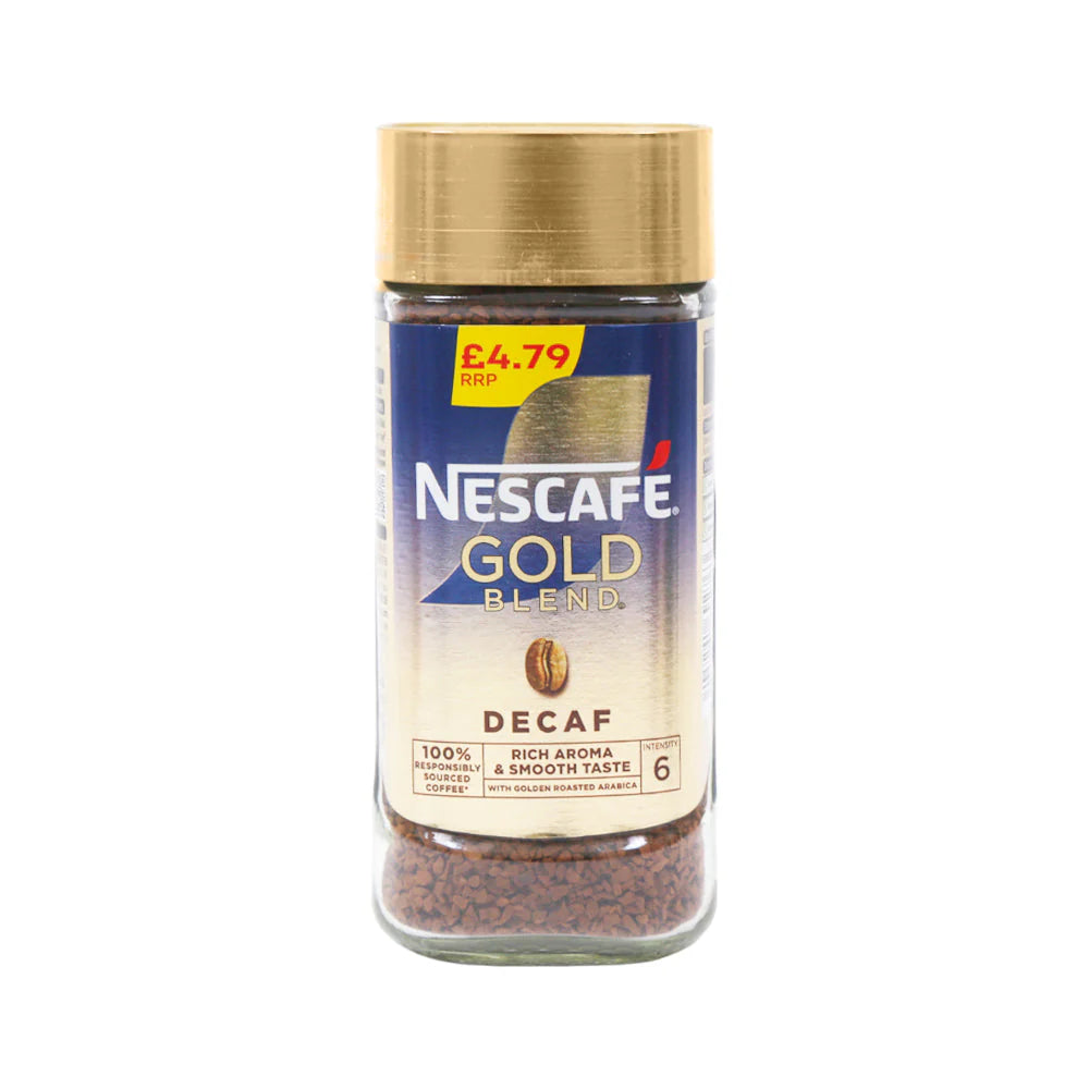 NESCAFE GOLD COFFEE BLEND DECAF 95 GM