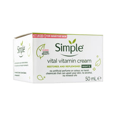 SIMPLE VITAL VITAMIN NIGHT CREAM 50ML