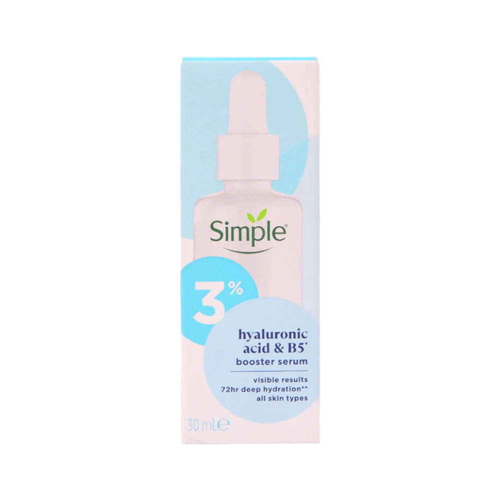 SIMPLE BOOSTER SERUM HYALURONIC ACID & B5 3% 30 ML