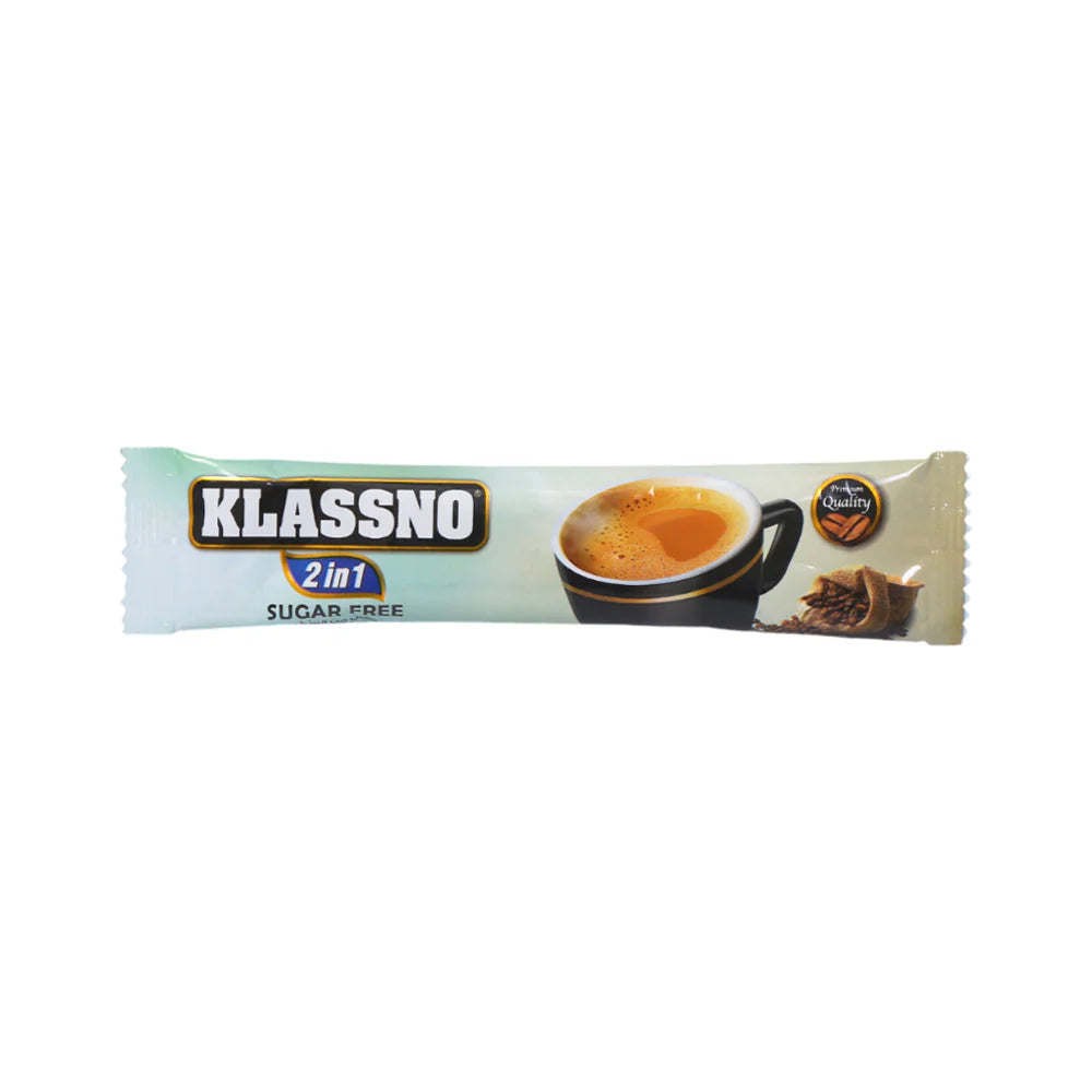 KLASSNO COFFEE PREMIUM 2 IN 1 SUGAR FREE 12 GM
